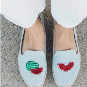 Soludos Sz 7 Watermelon Espadrilles‎ Slip On